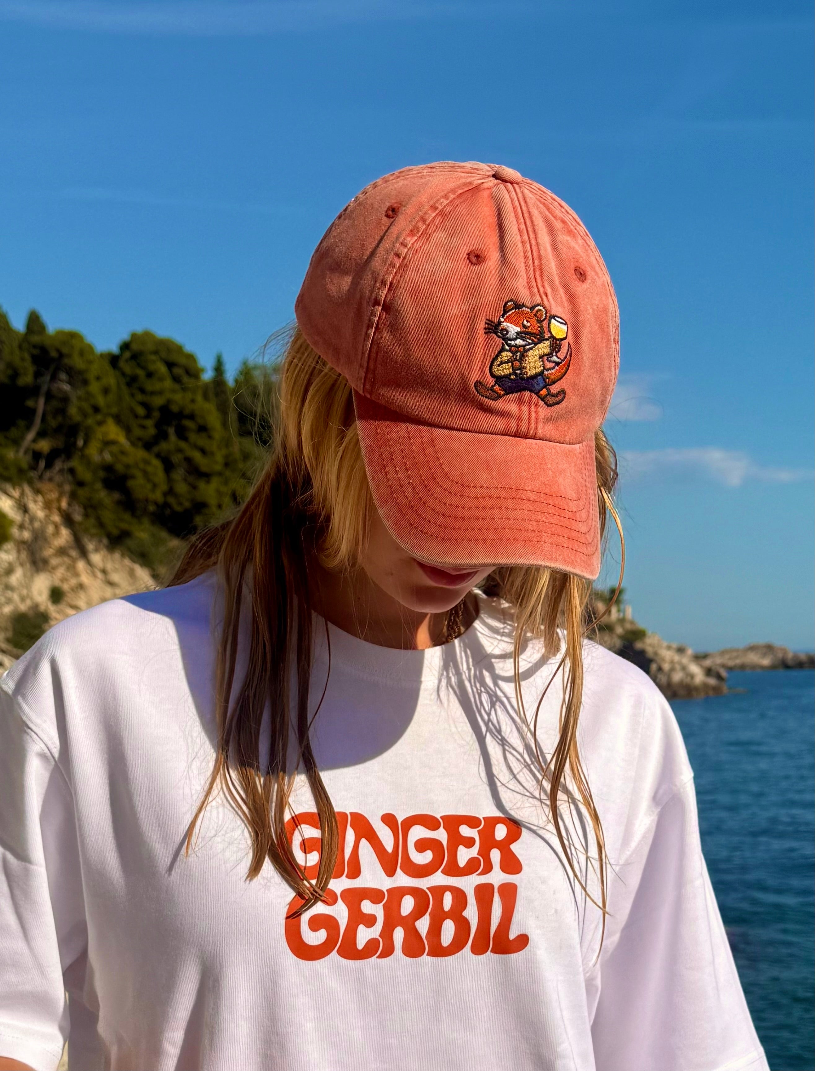 Ginger Gerbil Vintage Cap