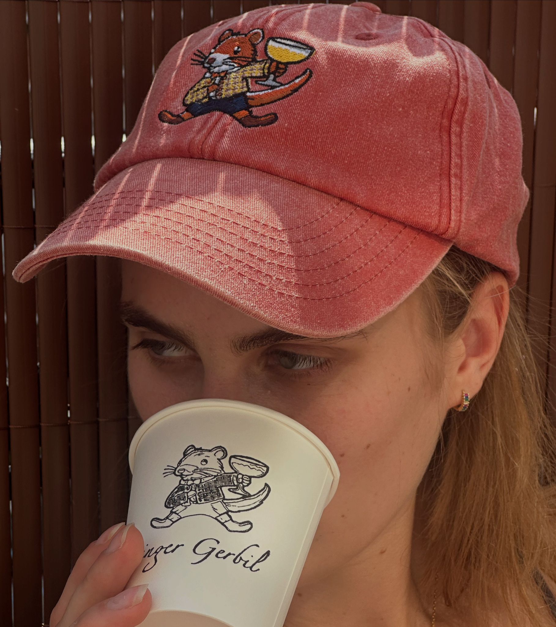 Ginger Gerbil Cap